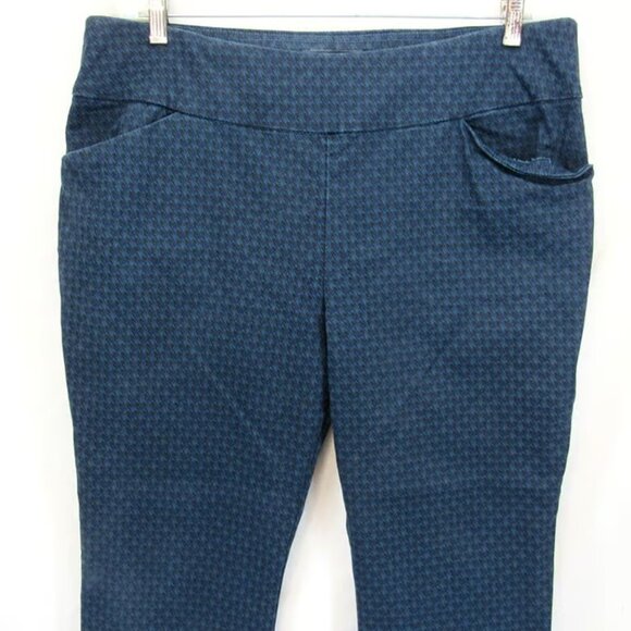 Lee Slim Fit Slim Leg Mid Rise Sculpting Straight Leg Pockets Pants 18 Short - Picture 2 of 4